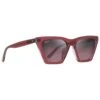 Lunettes De Soleil Maui Jim Kini Kini Framboise Cristal Maui Rose Minéral SuperThin