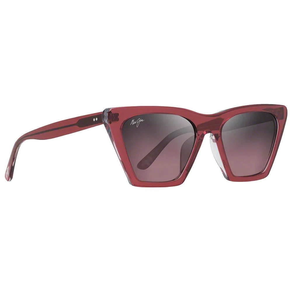 Lunettes De Soleil Maui Jim Kini Kini Framboise Cristal Maui Rose Minéral SuperThin 3 Lunettes De Soleil Maui Jim Kini Kini Framboise Cristal Maui Rose Minéral SuperThin