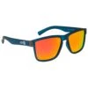 Lunettes De Soleil AZR Jack Mat Bleu Crystal Multicouche Rouge