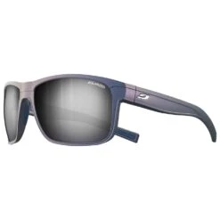 Lunettes De Soleil Julbo Renegade Mat Bleu Rouge Irisé Spectron 3 Polarized