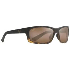 Lunettes De Soleil Maui Jim Kanaio Coast Ecaille Ombre Mat Bronze Hcl Minéral SuperThin