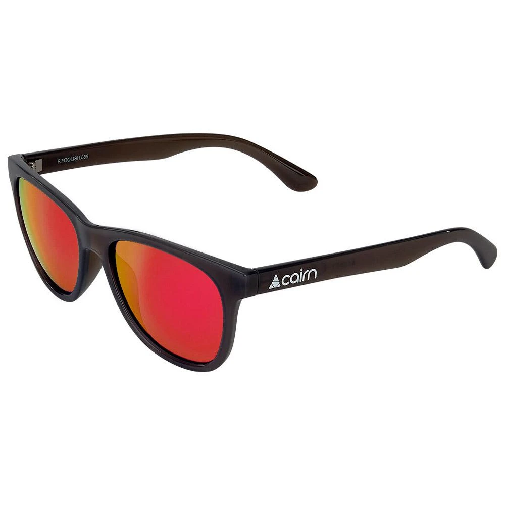 Lunettes De Soleil Cairn Foolish Mat Black Red Polarized 3 Lunettes De Soleil Cairn Foolish Mat Black Red Polarized
