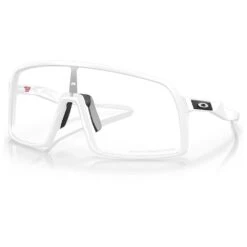 Lunettes De Soleil Oakley Sutro Matte White Clear To Black Iridium Photochromic