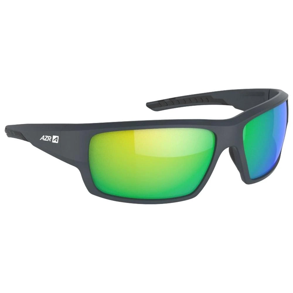 Lunettes De Soleil AZR Run Mat Gris Multicouche Vert 3 Lunettes De Soleil AZR Run Mat Gris Multicouche Vert
