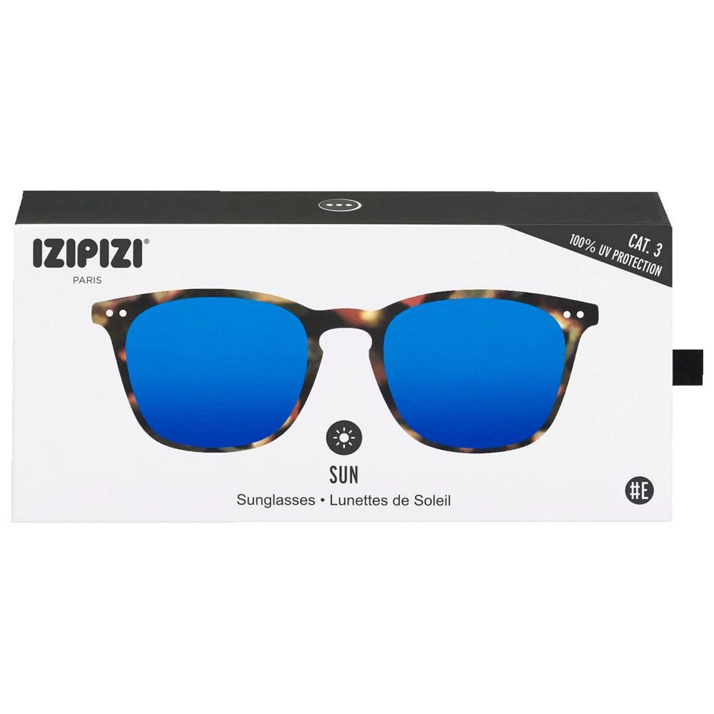 Lunettes De Soleil Izipizi Sun #E Blue Tortoise Soft Blue Mirror 5 Lunettes De Soleil Izipizi Sun #E Blue Tortoise Soft Blue Mirror – Image 3