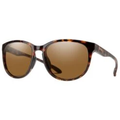 Lunettes De Soleil Smith Lake Shasta Tortoise Chromapop Polarized Brown