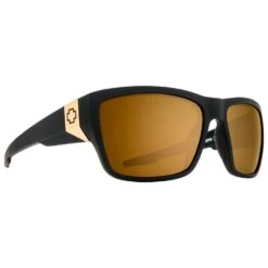 Lunettes De Soleil Spy Dirty Mo 2 25Th Anniversary Matte Black Gold HD Plus Bronze With Gold Spectra Mirror