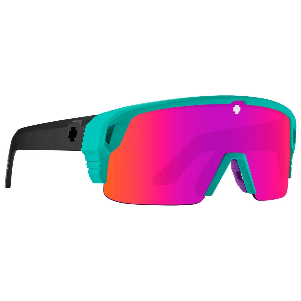 Lunettes De Soleil Spy Monolith 50/50 Matte Teal Happy Gray Green Pink Spectra Mirror 3 Lunettes De Soleil Spy Monolith 50/50 Matte Teal Happy Gray Green Pink Spectra Mirror