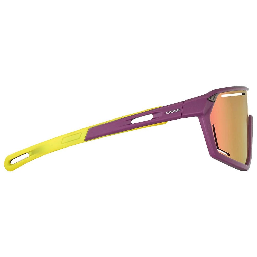Cébé Lunettes De Soleil Cebe S'Trace Purple Yellow Matte Zone Blue Light Grey Cat.3 Pink 4 Cébé Lunettes De Soleil Cebe S'Trace Purple Yellow Matte Zone Blue Light Grey Cat.3 Pink – Image 2