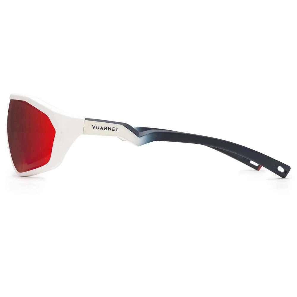 Lunettes De Soleil Vuarnet Air Vl2011 Blanc Mat Bleu HD Rainbow Flashed Bio Nylon 4 Lunettes De Soleil Vuarnet Air Vl2011 Blanc Mat Bleu HD Rainbow Flashed Bio Nylon – Image 2