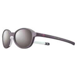 Lunettes De Soleil Julbo Frisbee Aubergine Gris Clair Spectron 3+ Silver Flash