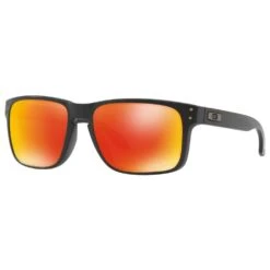 Lunettes De Soleil Oakley Holbrook Matte Black Prizm Ruby