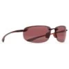 Lunettes De Soleil Maui Jim Hookipa Ecaille Maui Rose Polycarbonate Bidegrade