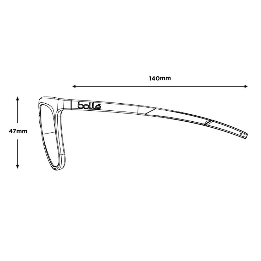 Lunettes De Soleil Bolle Glory Black Crystal Matte TNS Polarized 7 Lunettes De Soleil Bolle Glory Black Crystal Matte TNS Polarized – Image 5