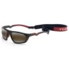Lunettes De Soleil Vuarnet Air 2010 Large Noir Mat Rouge Skilynx