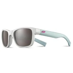 Lunettes De Soleil Julbo Reach L Blanc Menthe Logo Fushia Spectron 3