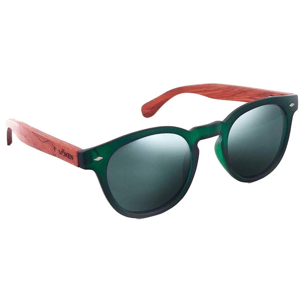Lunettes De Soleil Moken Vision Woody Green Wood Green Cat.3 Polarized 3 Lunettes De Soleil Moken Vision Woody Green Wood Green Cat.3 Polarized
