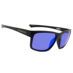 Lunettes De Soleil Mundaka Optic Gladiator Matte Black Smoke Blue Revo Polarized
