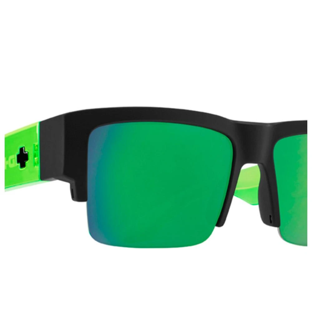 Lunettes De Soleil Spy Cyrus 50/50 Soft Matte Black Translucent Green Happy Gray Green Green Spectra Mirror 4 Lunettes De Soleil Spy Cyrus 50/50 Soft Matte Black Translucent Green Happy Gray Green Green Spectra Mirror – Image 2